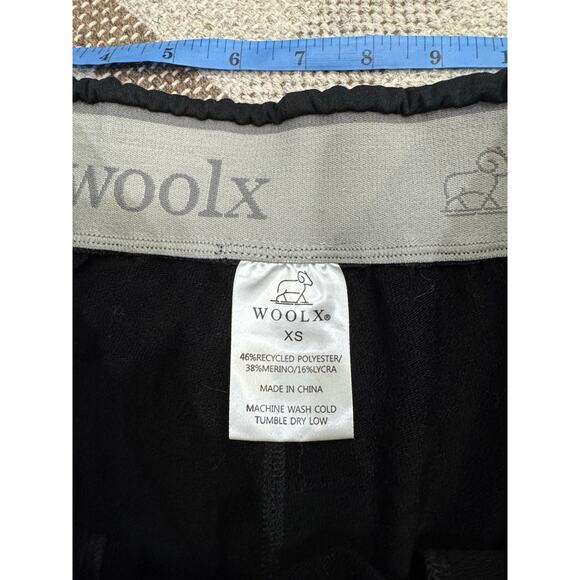 Woolx Women’s Black Jogger Pants XS Merino Wool Blend Willa? - Picture 6 of 7